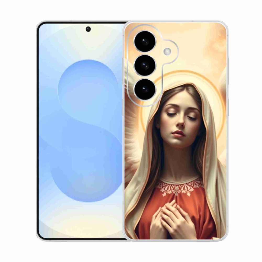 Gélový kryt mmCase na Samsung Galaxy S26 - náboženský motív