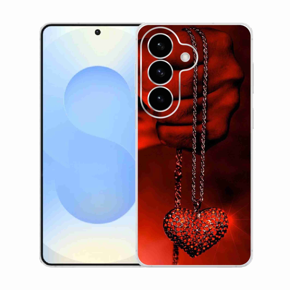 Gélový kryt mmCase na Samsung Galaxy S26 - náhrdelník