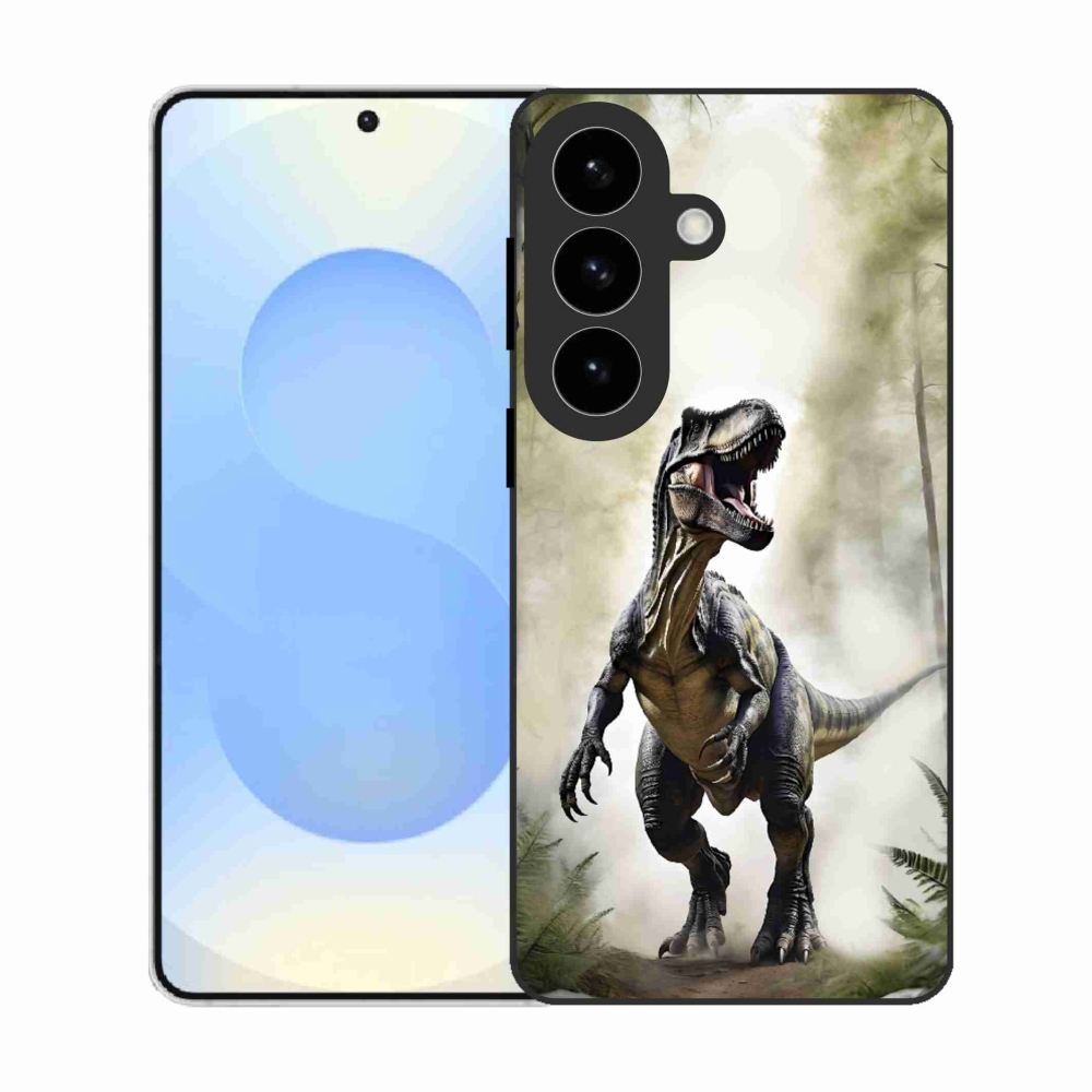 Gélový kryt mmCase na Samsung Galaxy S26 - naštvaný T-Rex