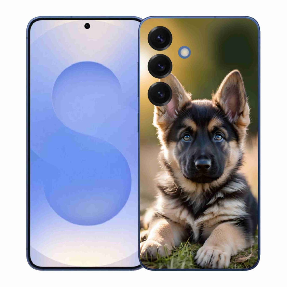 Gélový kryt mmCase na Samsung Galaxy S26+ - nemecký ovčiak v prírode