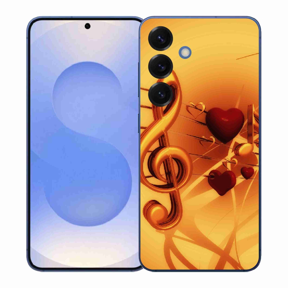 Gélový kryt mmCase na Samsung Galaxy S26+ - noty