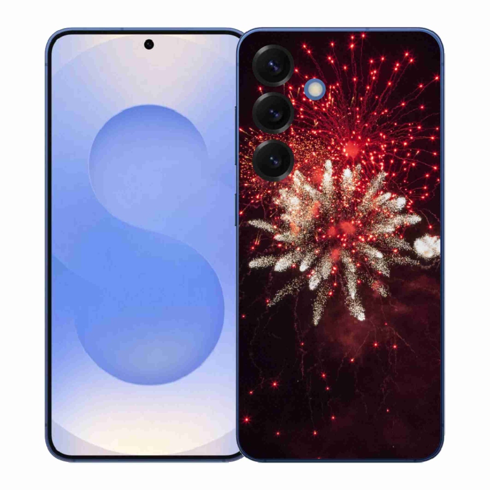 Gélový kryt mmCase na Samsung Galaxy S26+ - ohňostroj