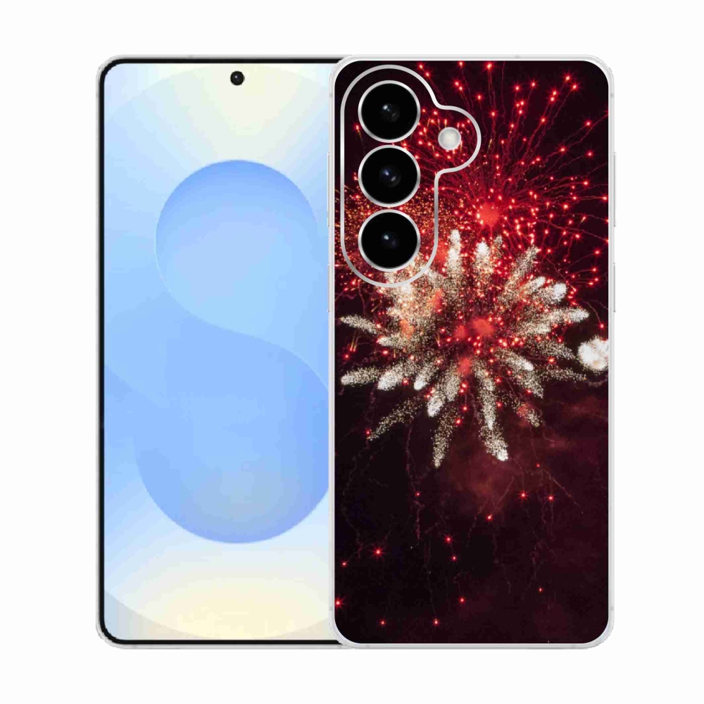 Gélový kryt mmCase na Samsung Galaxy S26 - ohňostroj