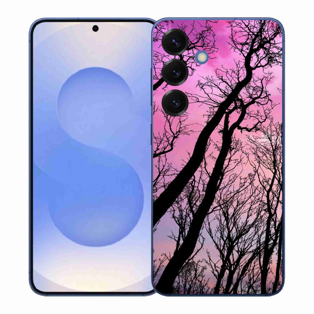 Gélový kryt mmCase na Samsung Galaxy S26+ - opadané stromy