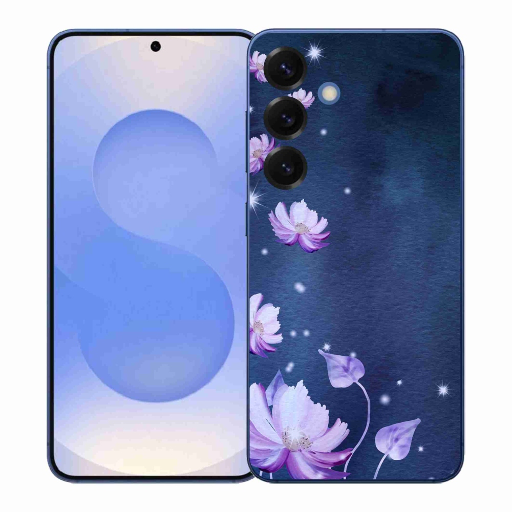 Gélový kryt mmCase na Samsung Galaxy S26+ - padajúce kvety