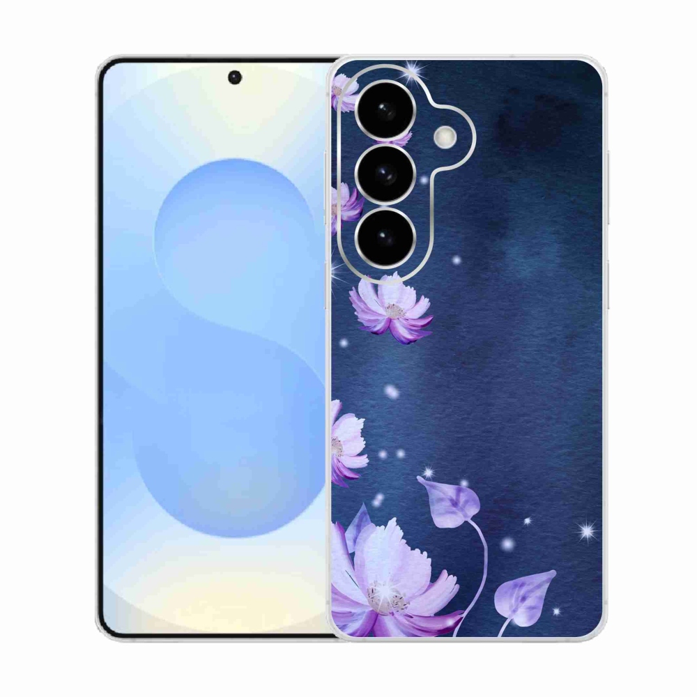 Gélový kryt mmCase na Samsung Galaxy S26 - padajúce kvety