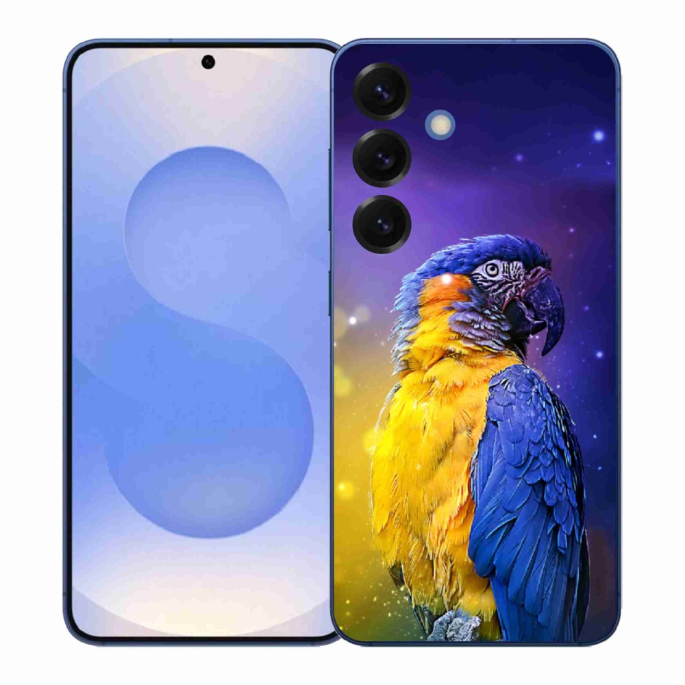 Gélový kryt mmCase na Samsung Galaxy S26+ - papagáj ara 1