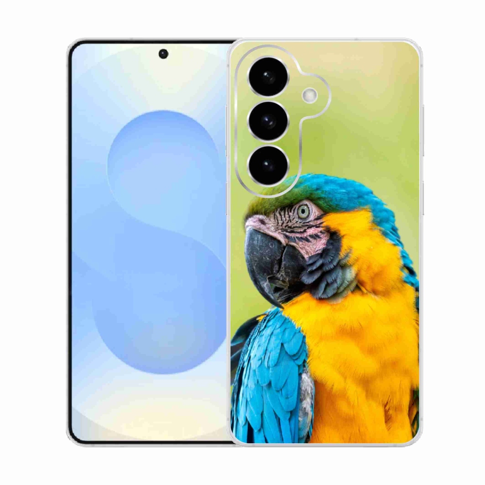 Gélový kryt mmCase na Samsung Galaxy S26 - papagáj ara 2