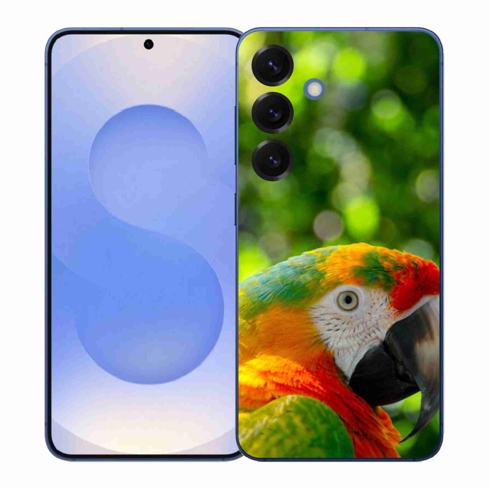 Gélový kryt mmCase na Samsung Galaxy S26+ - papagáj ara 3