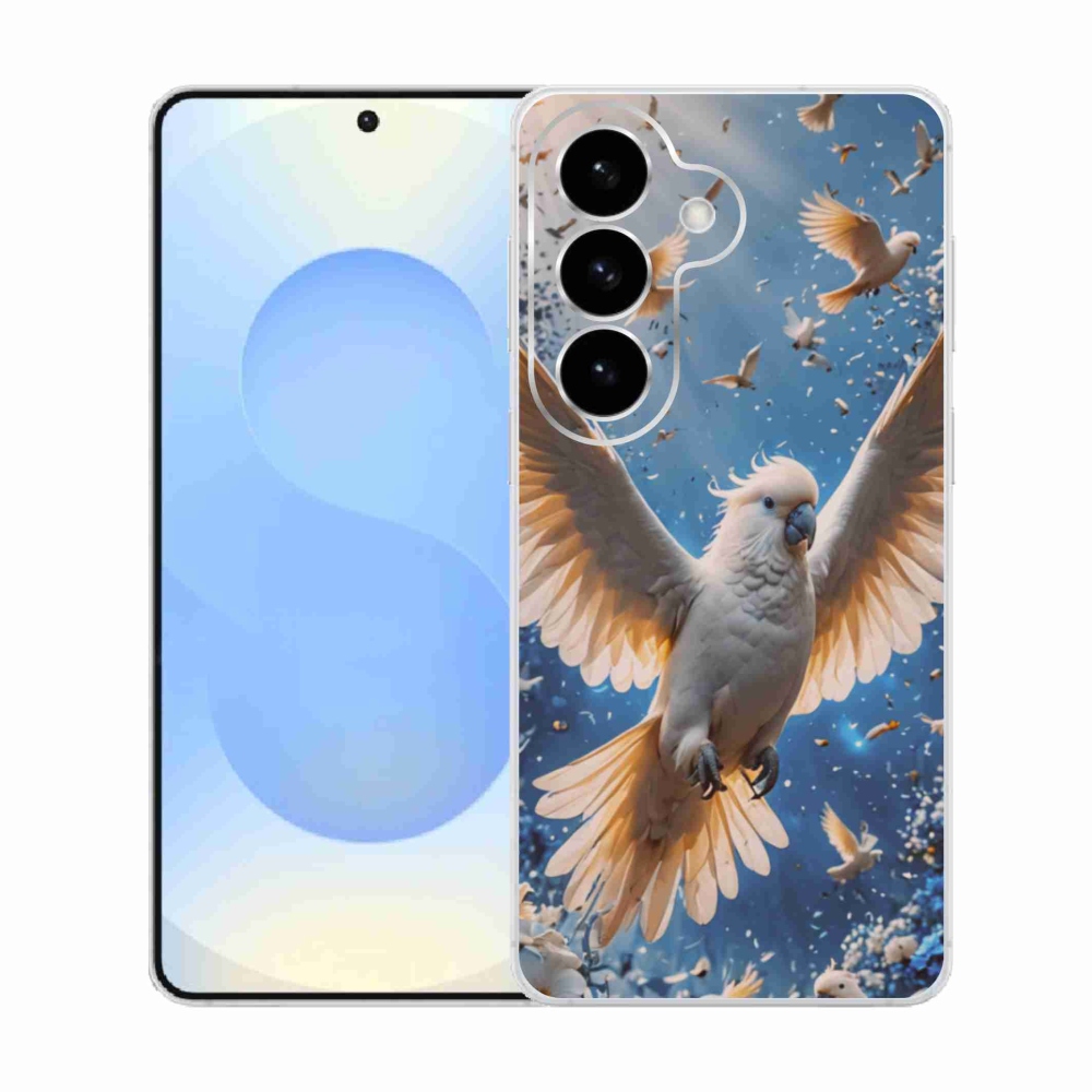 Gélový kryt mmCase na Samsung Galaxy S26 - papagáj kakadu