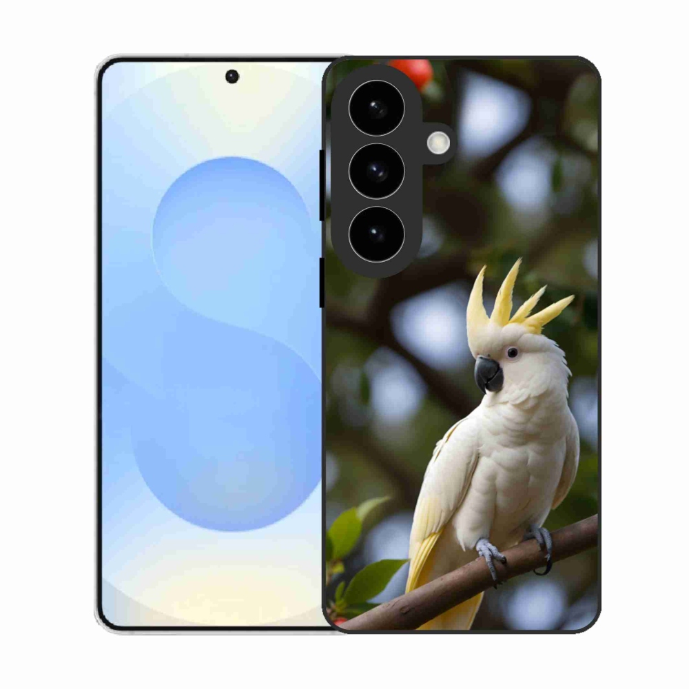 Gélový kryt mmCase na Samsung Galaxy S26 - papagáj kakadu 3