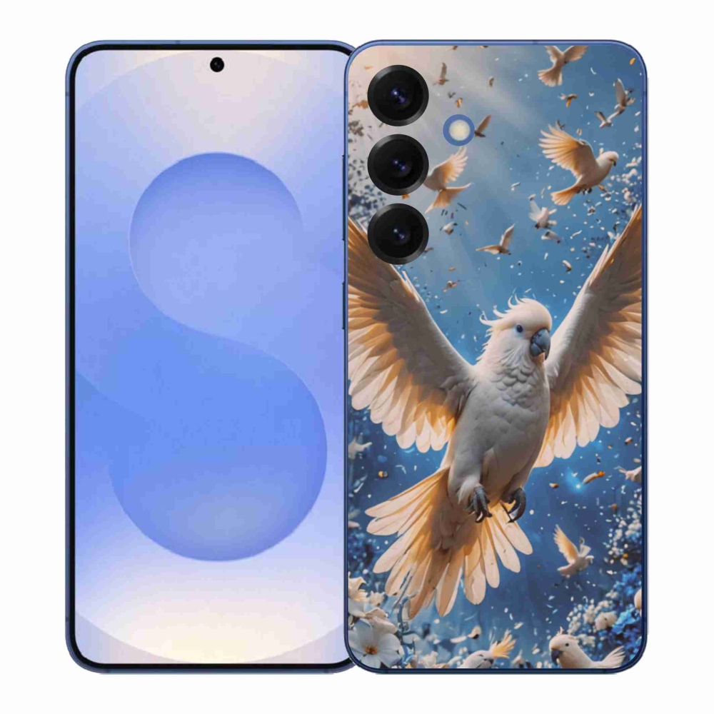 Gélový kryt mmCase na Samsung Galaxy S26+ - papagáj kakadu