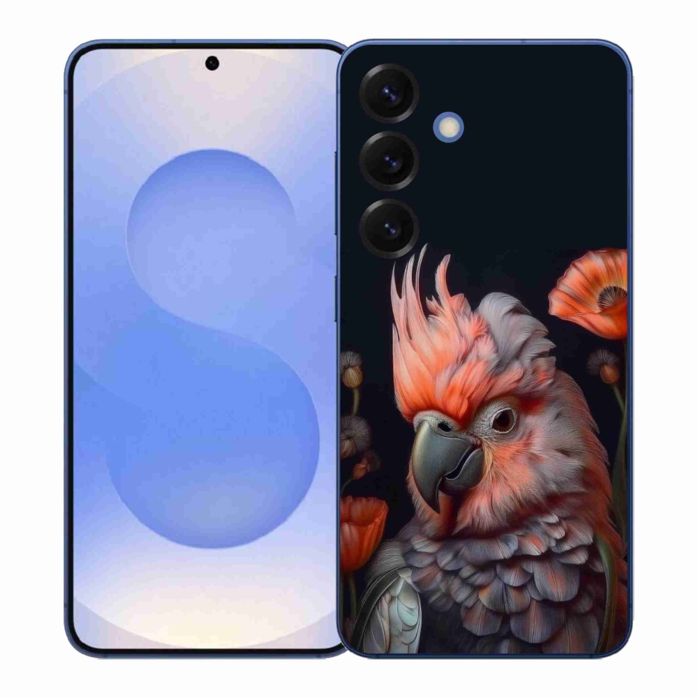 Gélový kryt mmCase na Samsung Galaxy S26+ - papagáj kakadu vo farbách