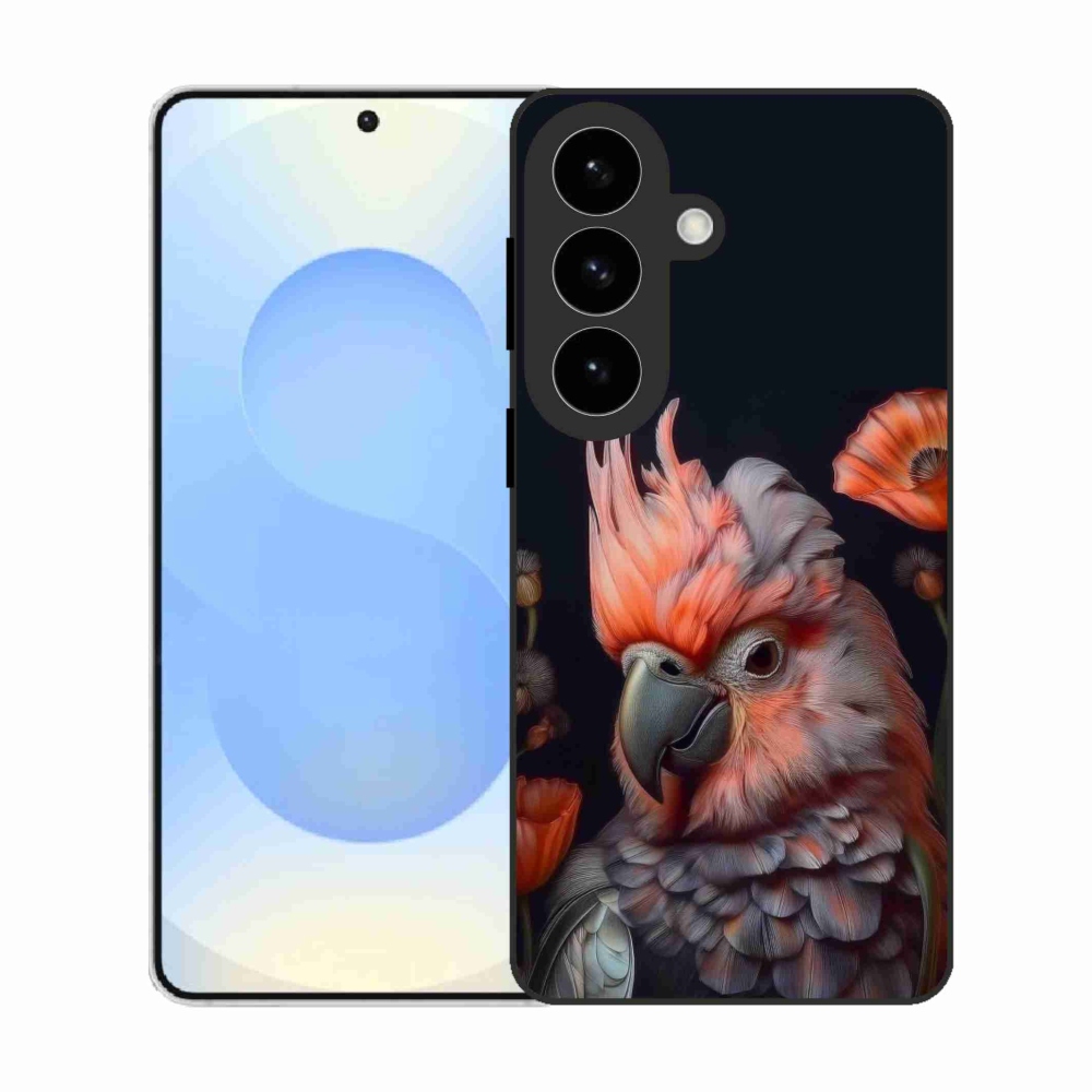 Gélový kryt mmCase na Samsung Galaxy S26 - papagáj kakadu vo farbách