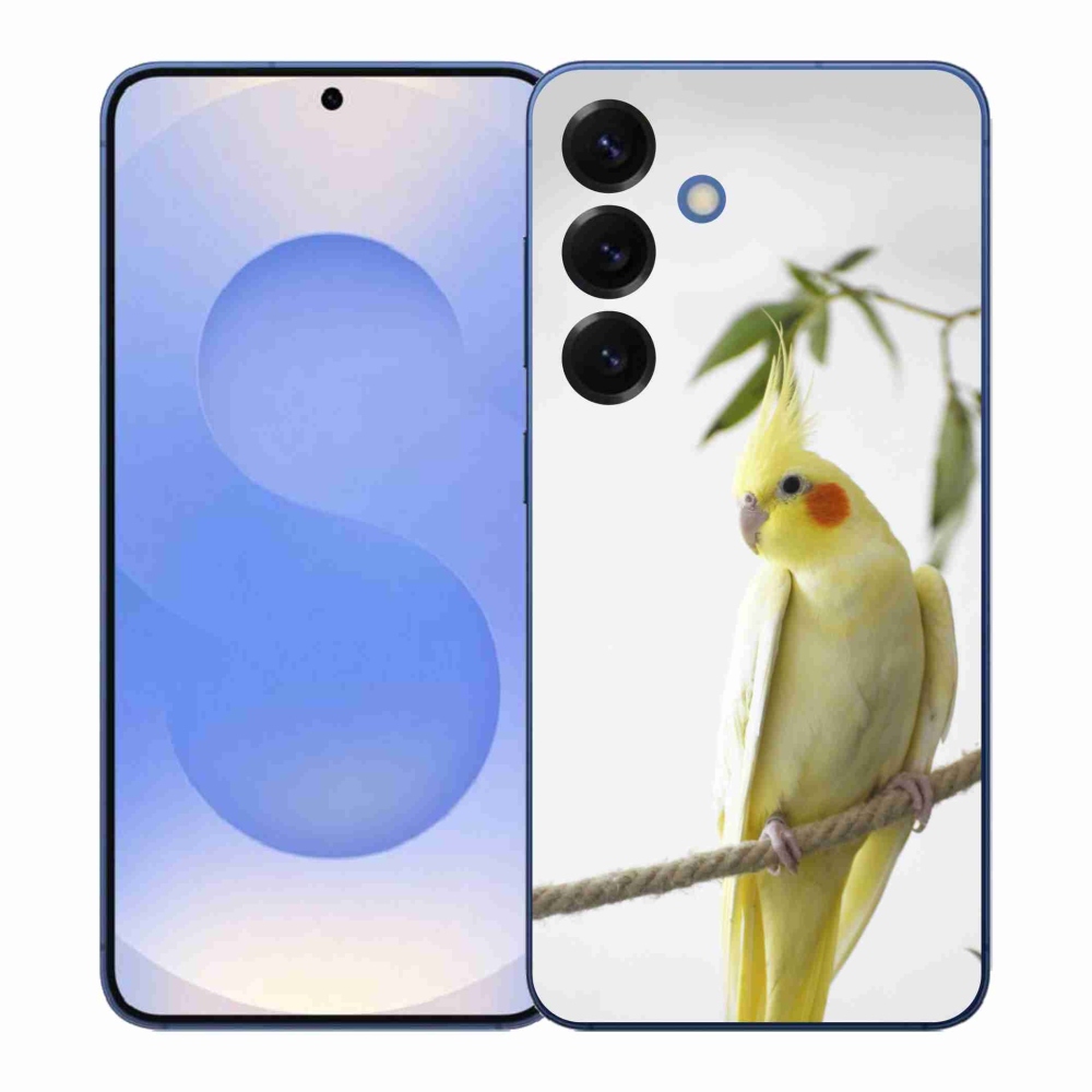 Gélový kryt mmCase na Samsung Galaxy S26+ - papagáj korela chocholatá