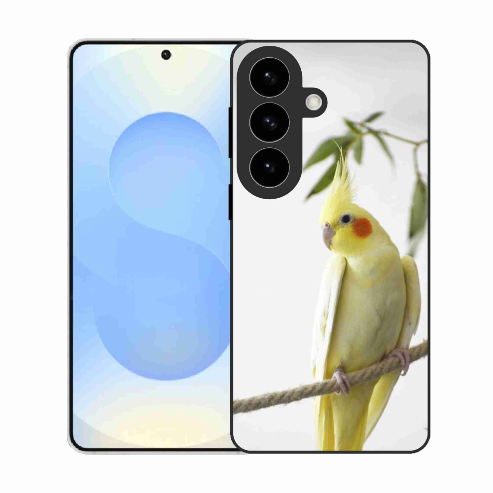 Gélový kryt mmCase na Samsung Galaxy S26 - papagáj korela chocholatá