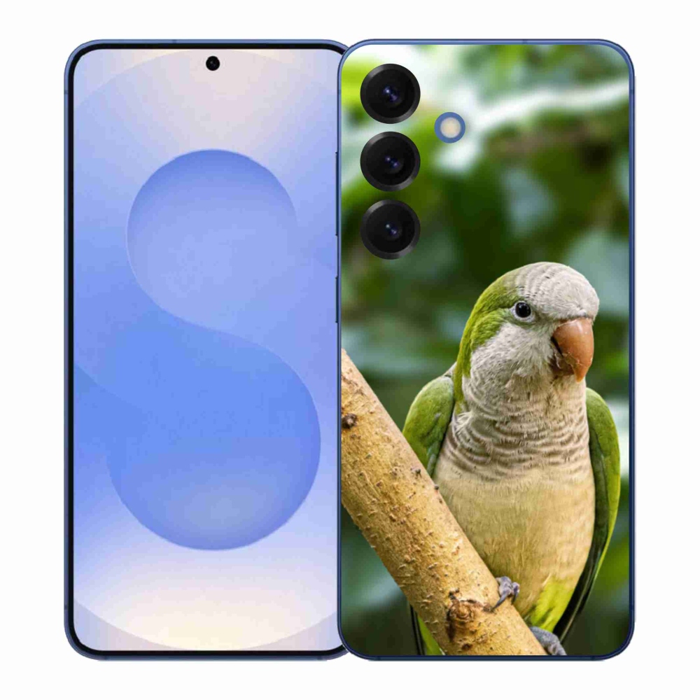 Gélový kryt mmCase na Samsung Galaxy S26+ - papagáj mníšok