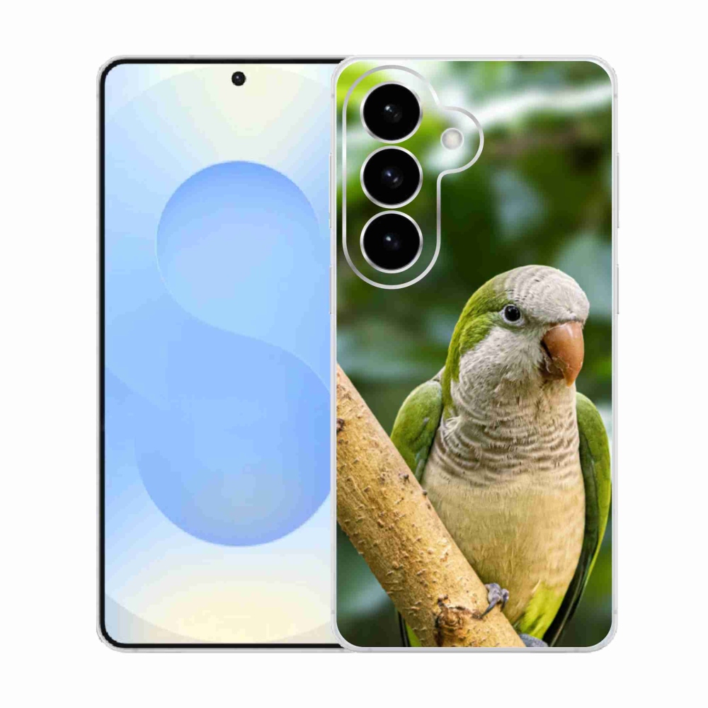 Gélový kryt mmCase na Samsung Galaxy S26 - papagáj mníšok