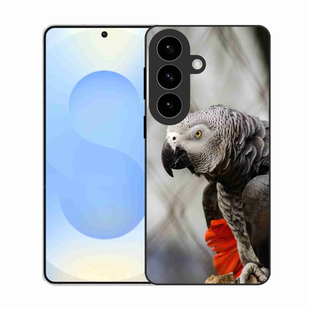 Gélový kryt mmCase na Samsung Galaxy S26 - papagáj žako 3