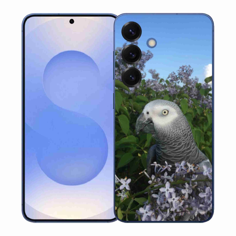 Gélový kryt mmCase na Samsung Galaxy S26+ - papagáj žako