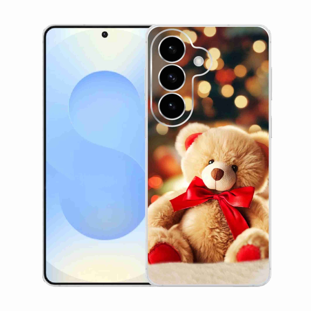 Gélový kryt mmCase na Samsung Galaxy S26 - plyšový medvedík