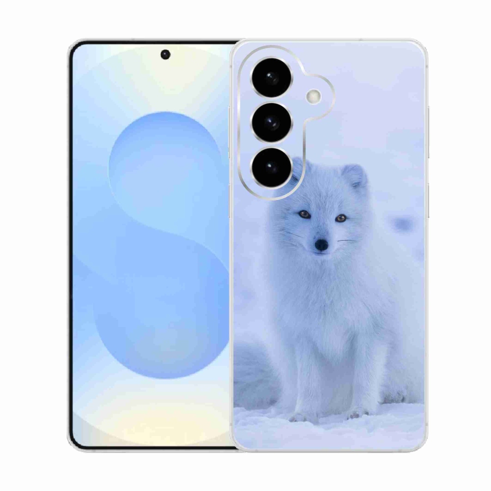 Gélový kryt mmCase na Samsung Galaxy S26 - polárna líška