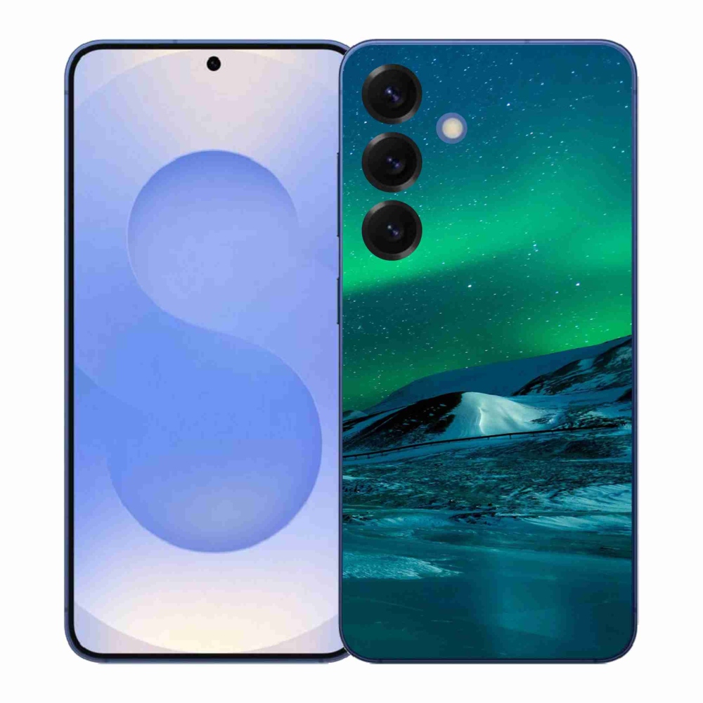 Gélový kryt mmCase na Samsung Galaxy S26+ - polárna žiara