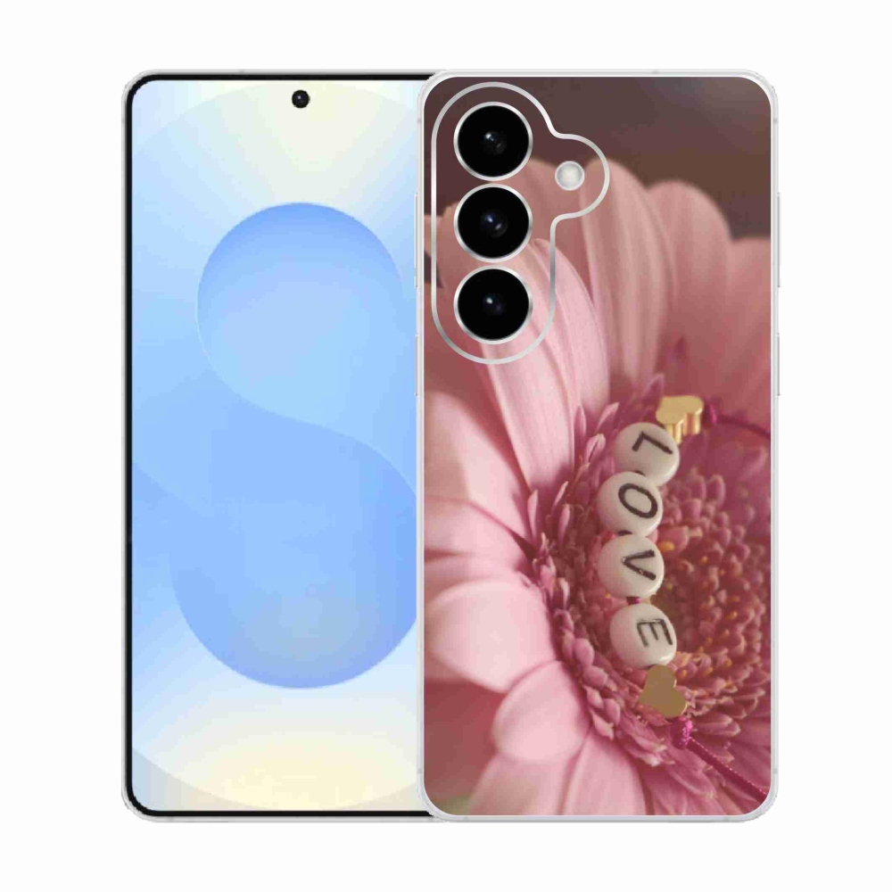 Gélový kryt mmCase na Samsung Galaxy S26 - prívesok love