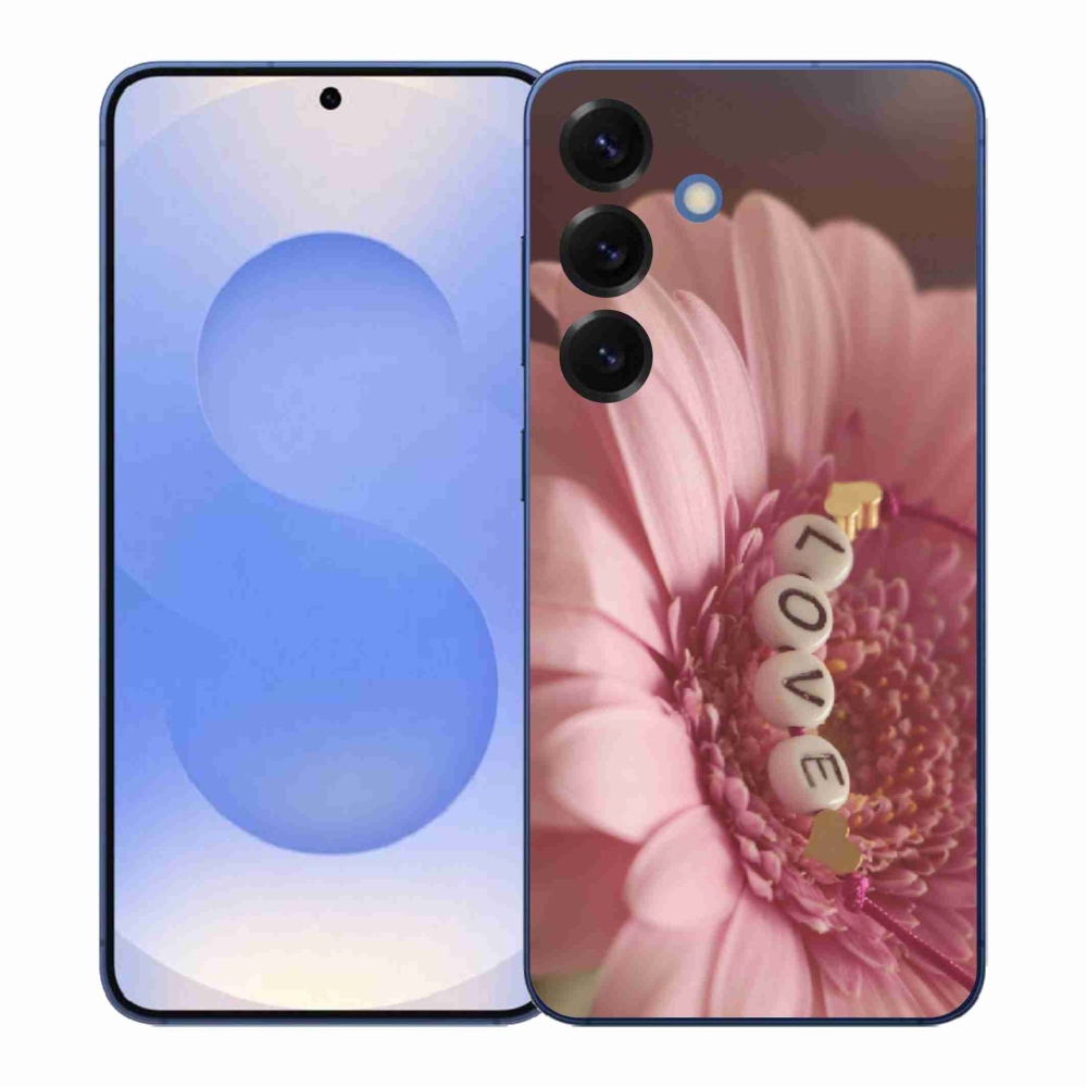 Gélový kryt mmCase na Samsung Galaxy S26+ - prívesok love