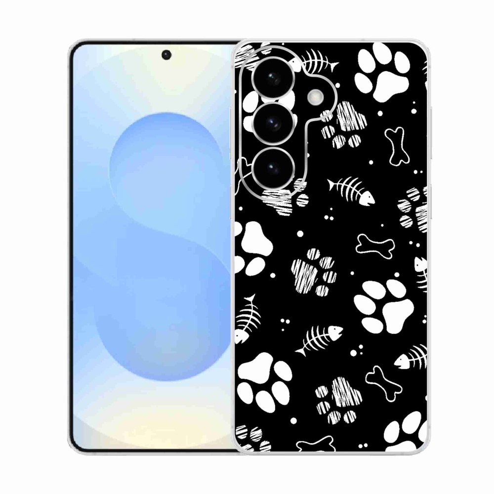 Gélový kryt mmCase na Samsung Galaxy S26 - psie labky