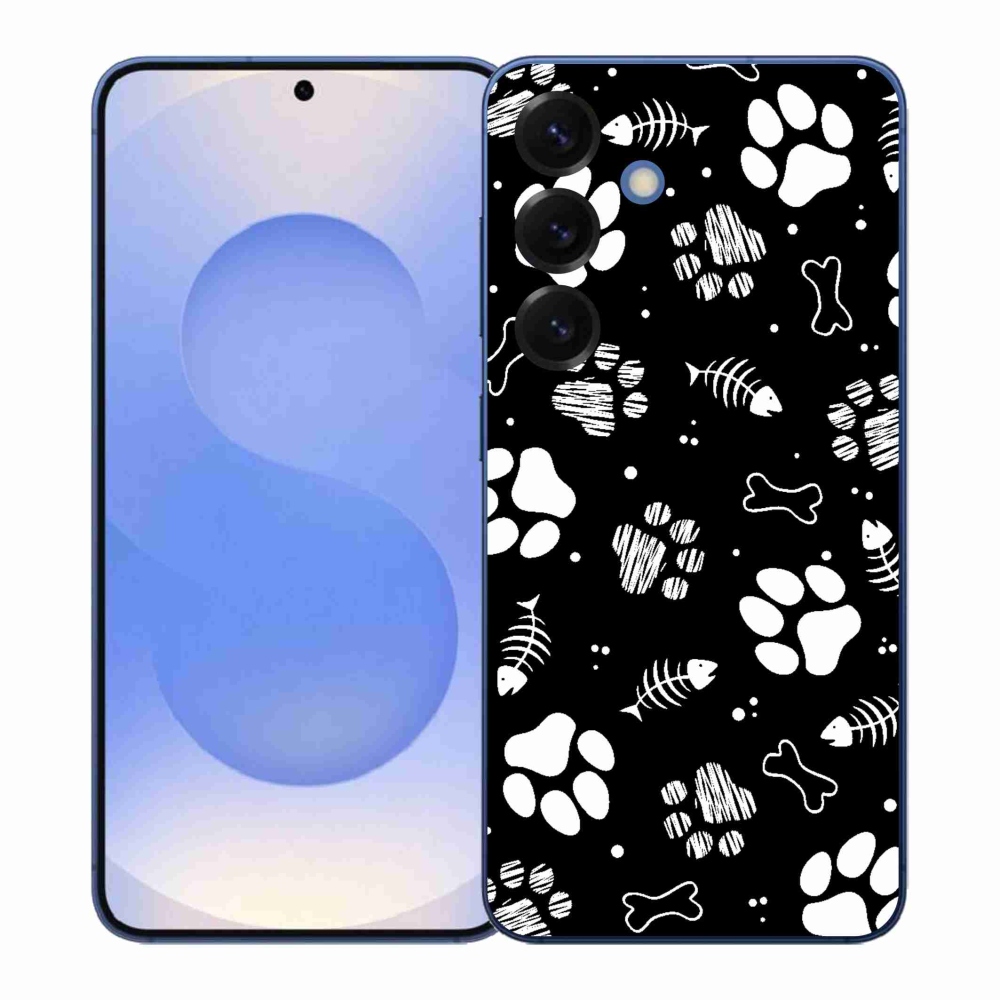 Gélový kryt mmCase na Samsung Galaxy S26+ - psie labky