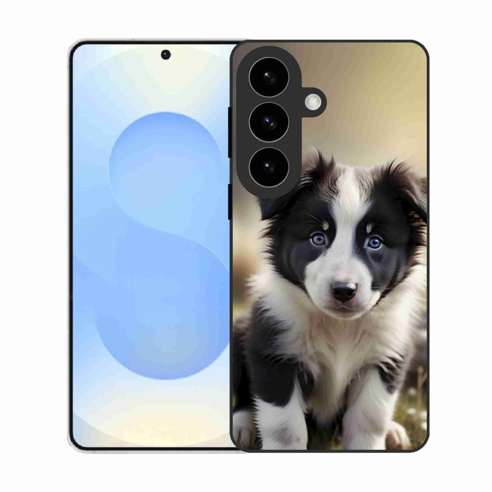 Gélový kryt mmCase na Samsung Galaxy S26 - roztomilá border kólia