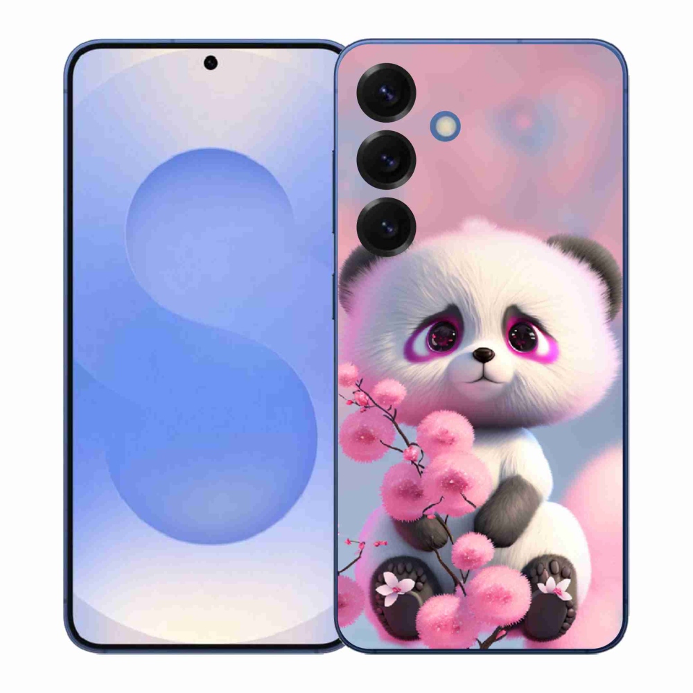 Gélový kryt mmCase na Samsung Galaxy S26+ - roztomilá panda 1