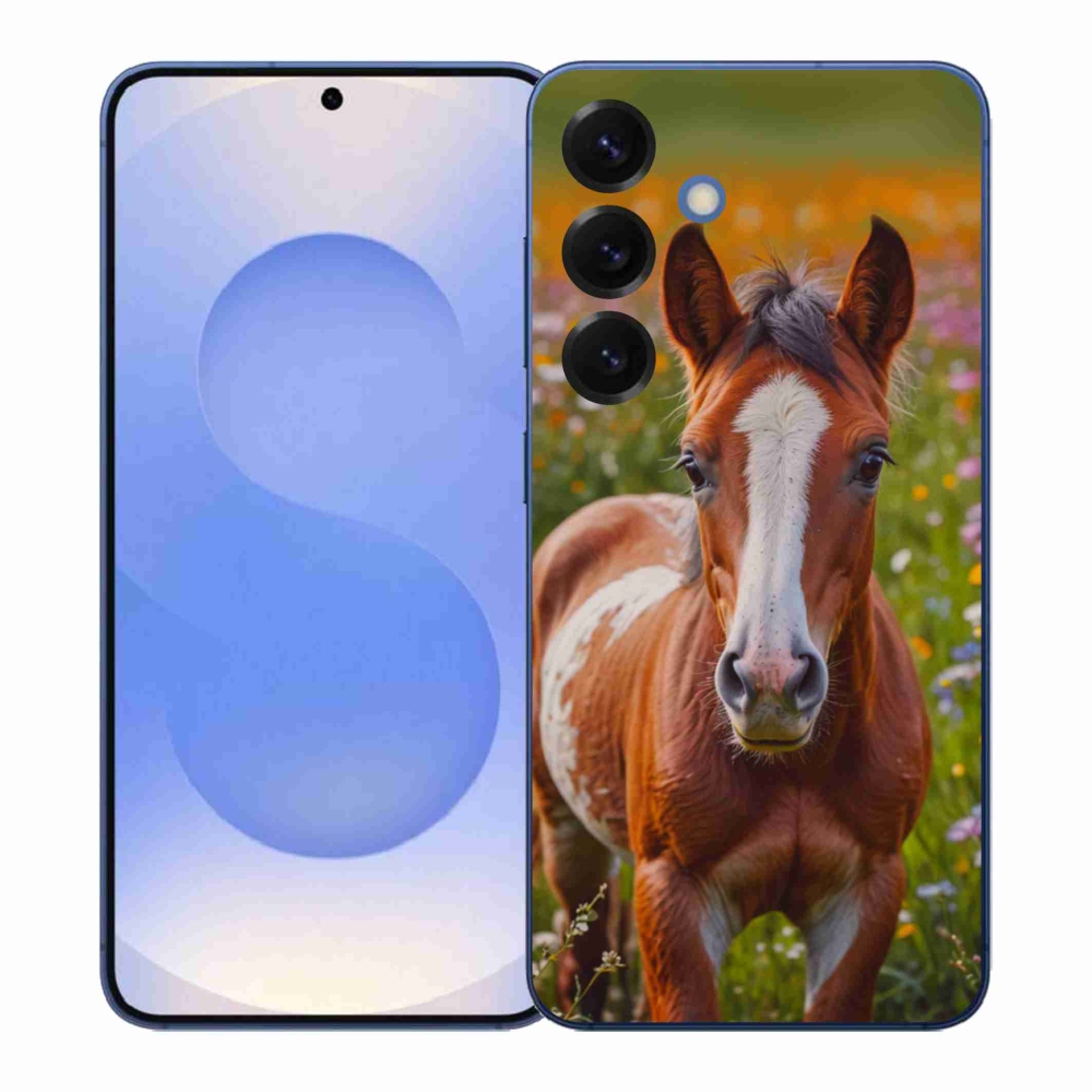 Gélový kryt mmCase na Samsung Galaxy S26+ - roztomilé žriebä