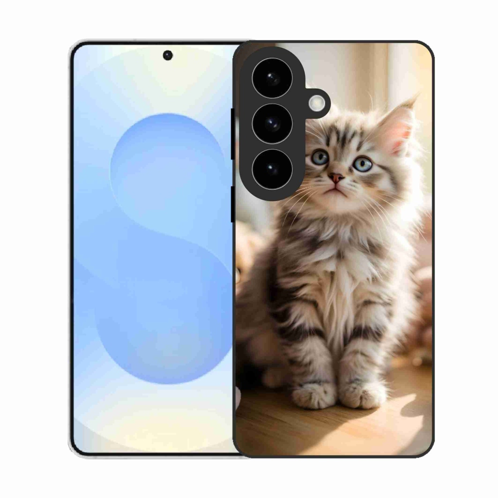 Gélový kryt mmCase na Samsung Galaxy S26 - roztomilé mačiatko 10