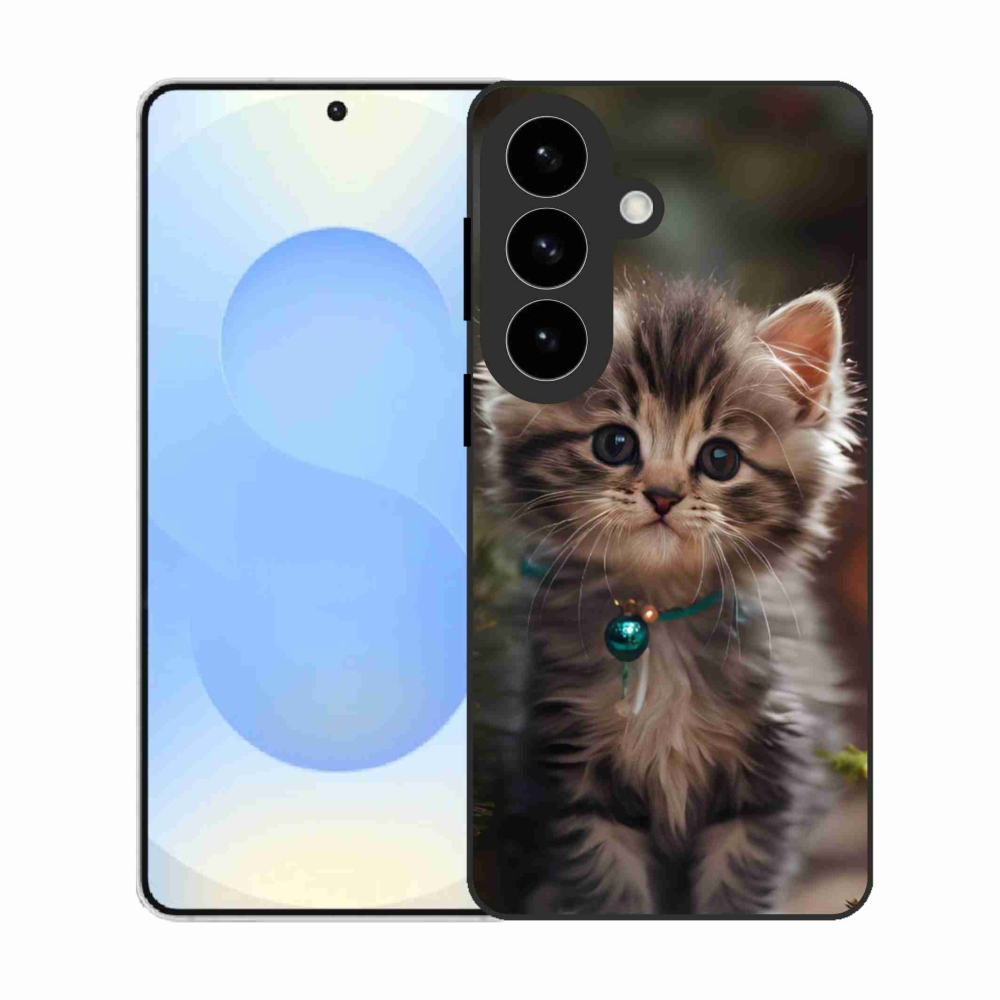 Gélový kryt mmCase na Samsung Galaxy S26 - roztomilé mačiatko 11