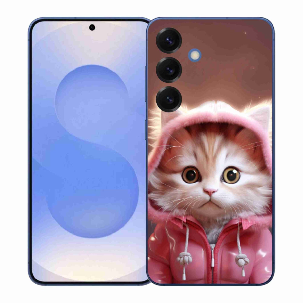 Gélový kryt mmCase na Samsung Galaxy S26+ - roztomilé mačiatko 3