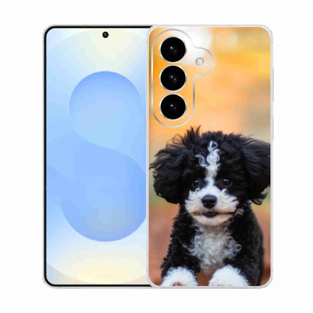 Gélový kryt mmCase na Samsung Galaxy S26 - roztomilé šteňa 2