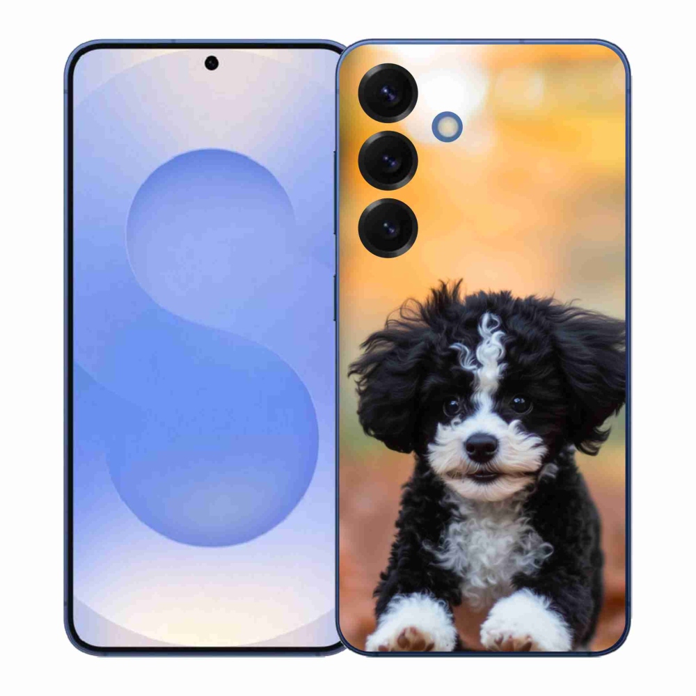 Gélový kryt mmCase na Samsung Galaxy S26+ - roztomilé šteňa 2