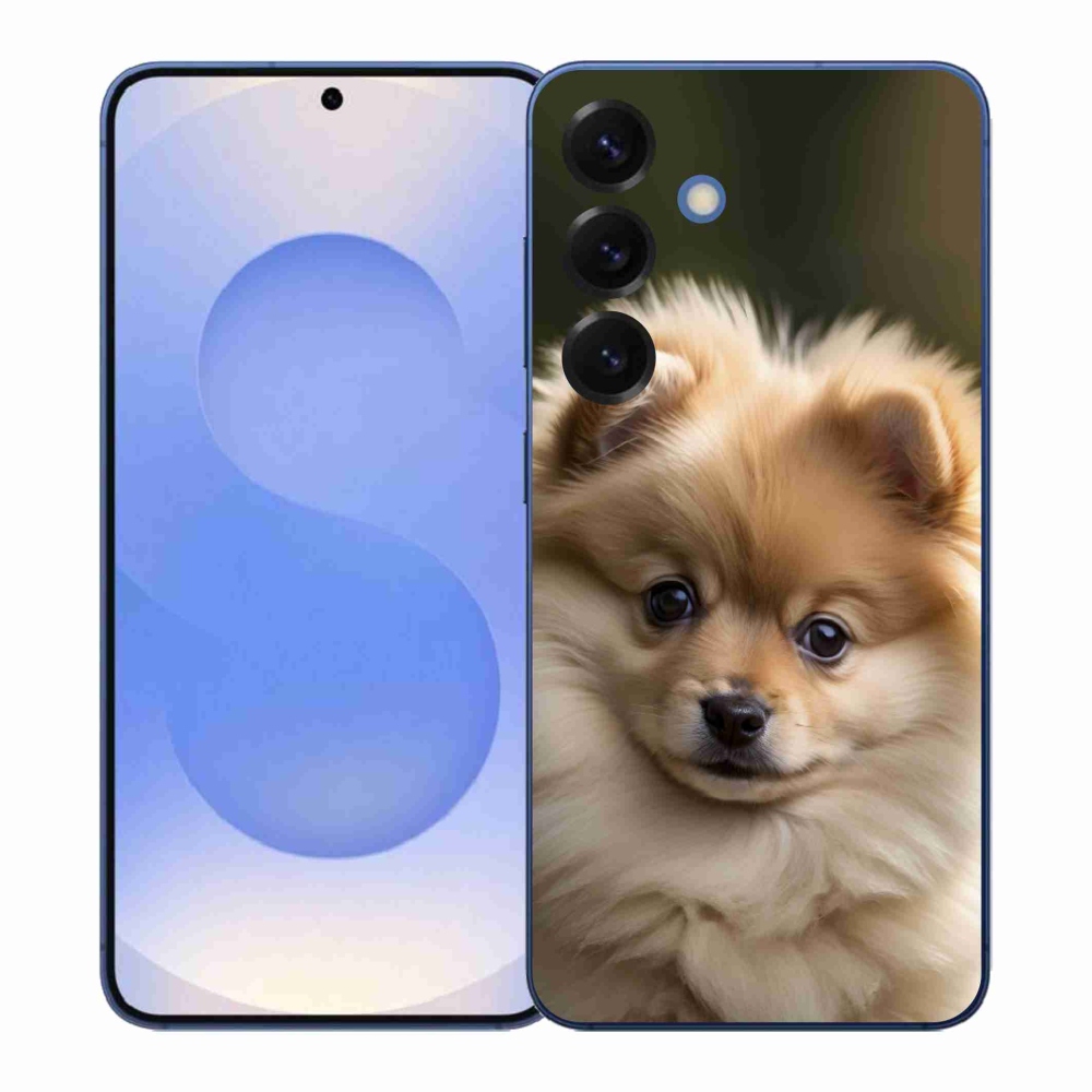 Gélový kryt mmCase na Samsung Galaxy S26+ - roztomilý pomeranian 2