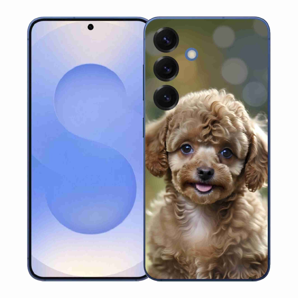 Gélový kryt mmCase na Samsung Galaxy S26+ - roztomilý pudel