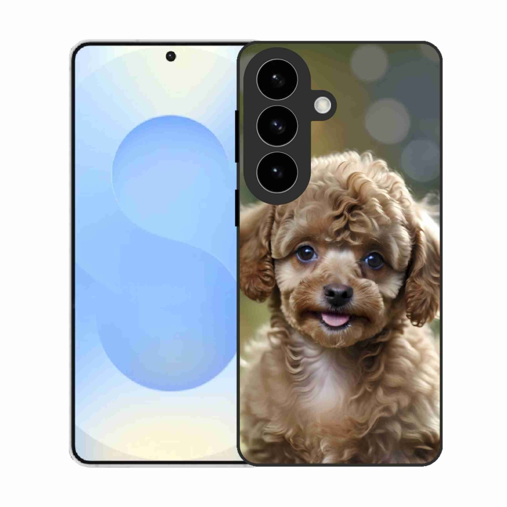 Gélový kryt mmCase na Samsung Galaxy S26 - roztomilý pudel
