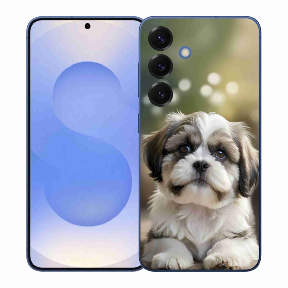 Gélový kryt mmCase na Samsung Galaxy S26+ - roztomilý shih-tzu