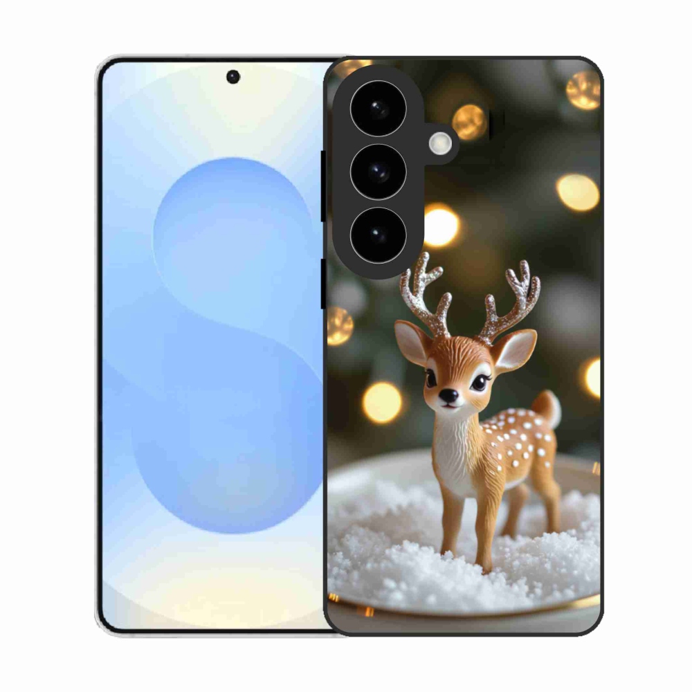 Gélový kryt mmCase na Samsung Galaxy S26 - roztomilý vianočný jeleň