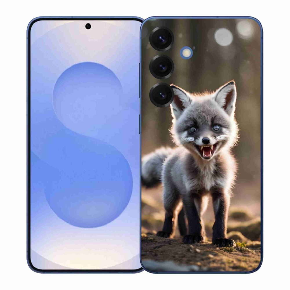 Gélový kryt mmCase na Samsung Galaxy S26+ - rozzúrená líška