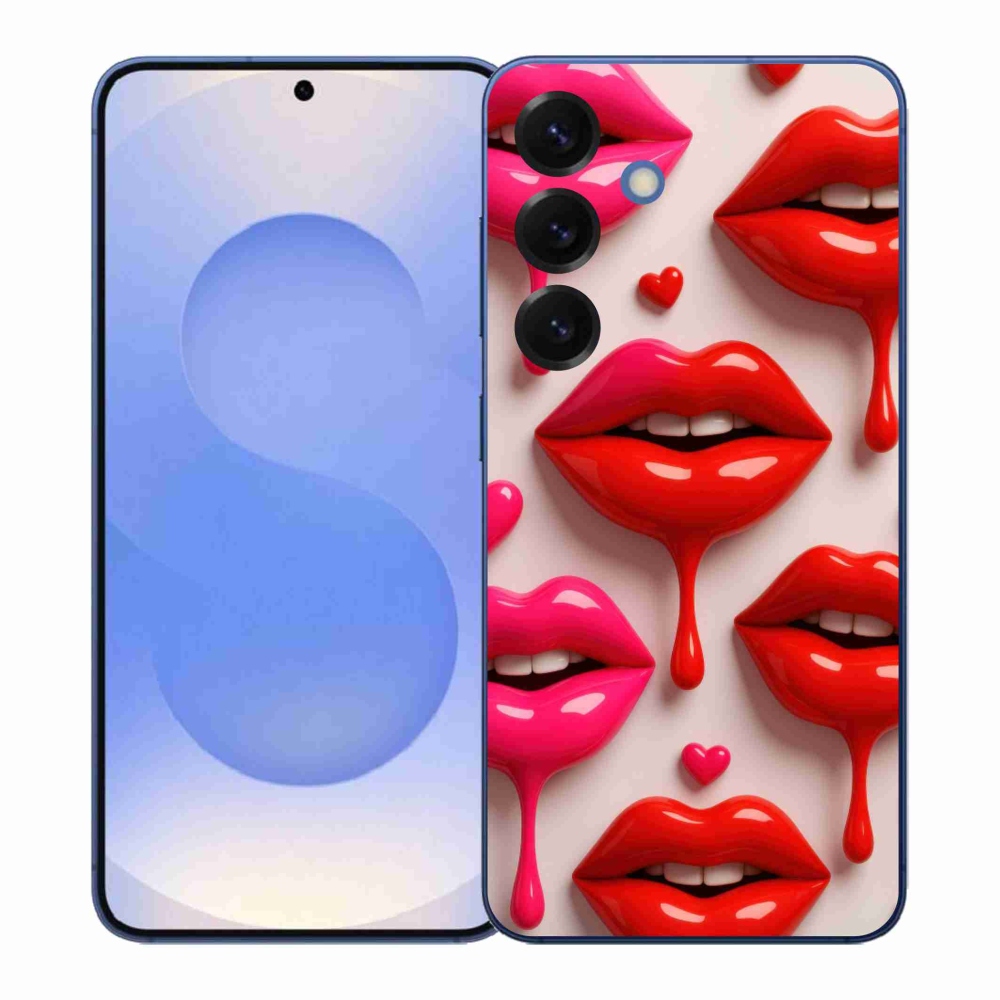 Gélový kryt mmCase na Samsung Galaxy S26+ - pery 2