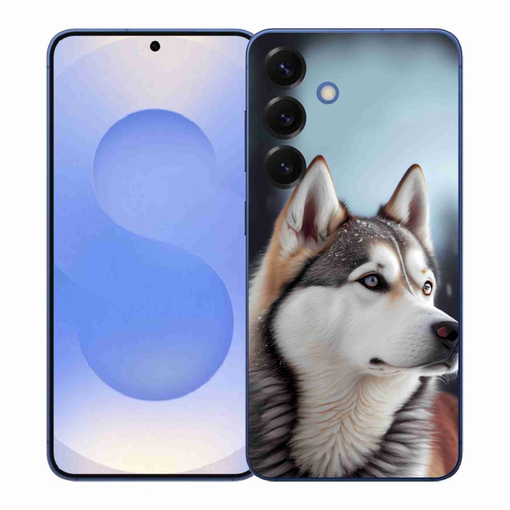 Gélový kryt mmCase na Samsung Galaxy S26+ - sibírsky husky