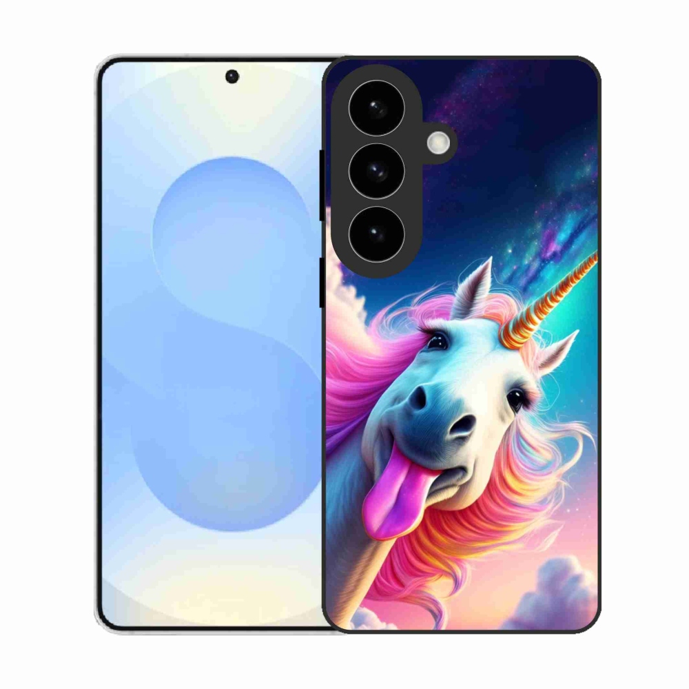 Gélový kryt mmCase na Samsung Galaxy S26 - šialený jednorožec