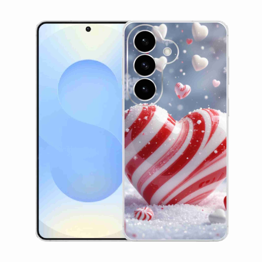 Gélový kryt mmCase na Samsung Galaxy S26 - sladké srdce