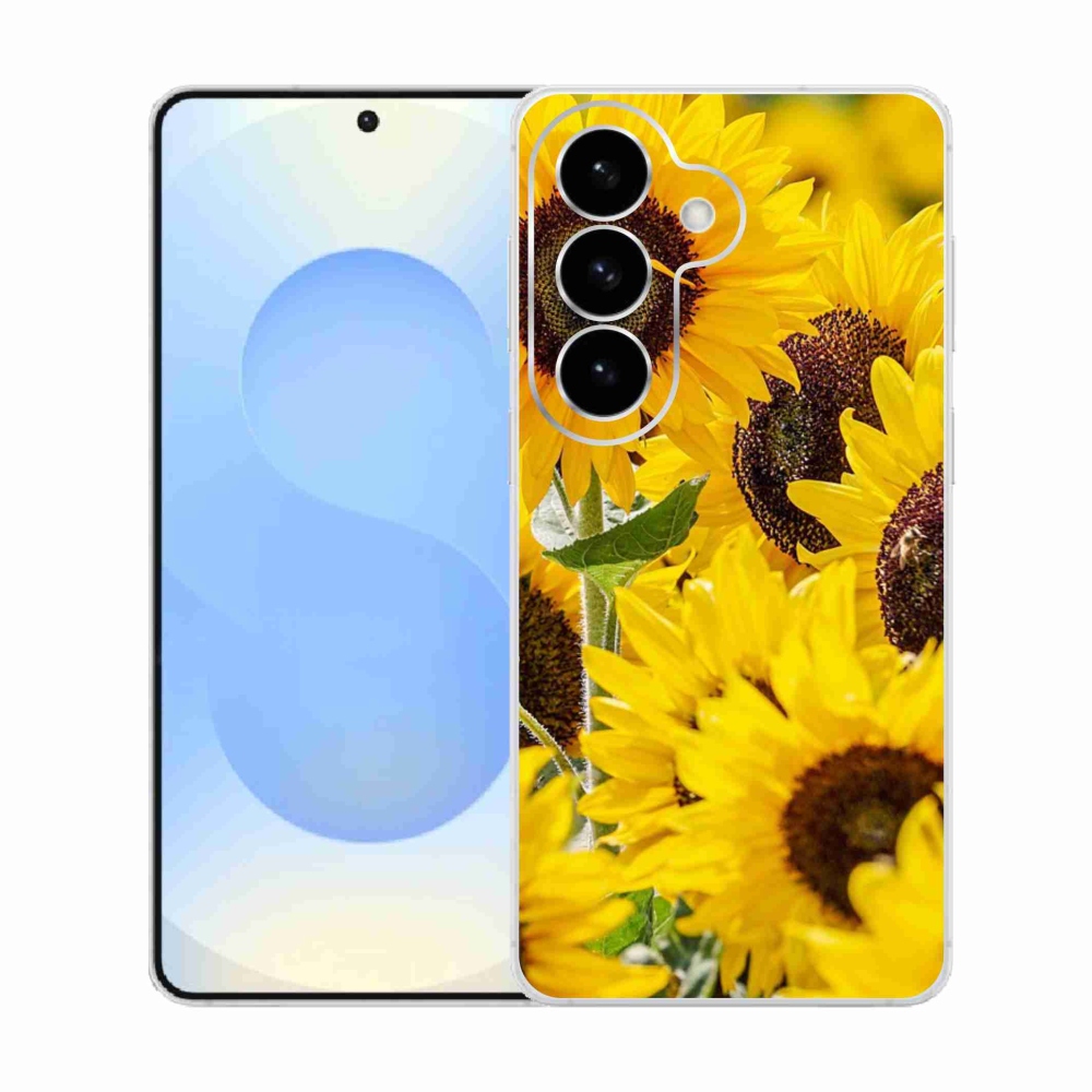 Gélový kryt mmCase na Samsung Galaxy S26 - slnečnica